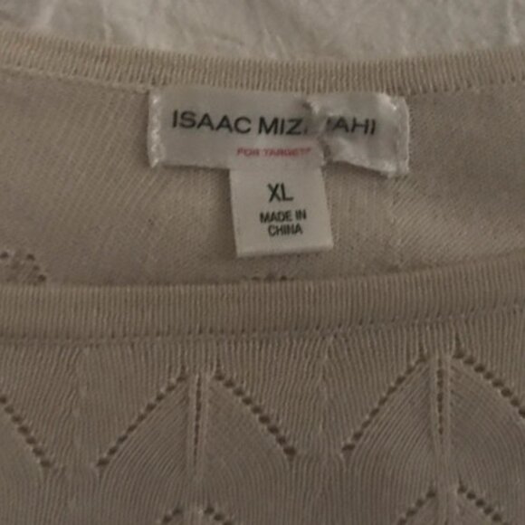 Vintage Isaac Mizrahi for Target Silk/Cotton Short Sleeve Sweater - Picture 5 of 9